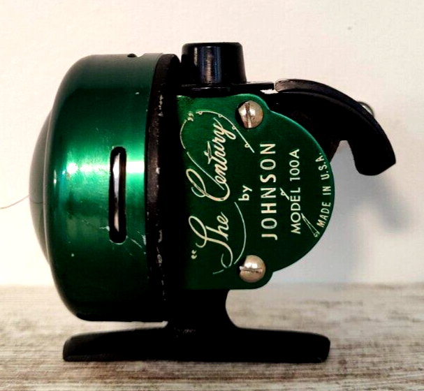 Vintage The Century Johnson Reel Model 100 A Made In The USA