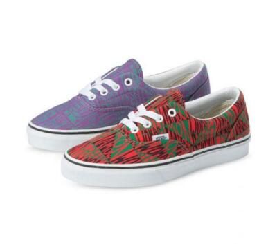 .Vans Era MoMA Faith Ringgold Mens US 7.5 Womens 9 Blue Red Shoe Sneaker NEW  