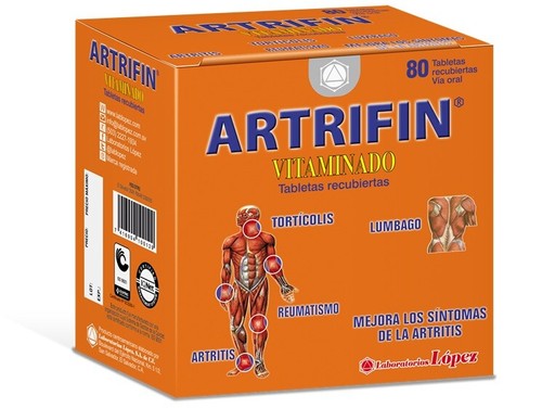 ARTRIFIN VITAMINADO display c/80