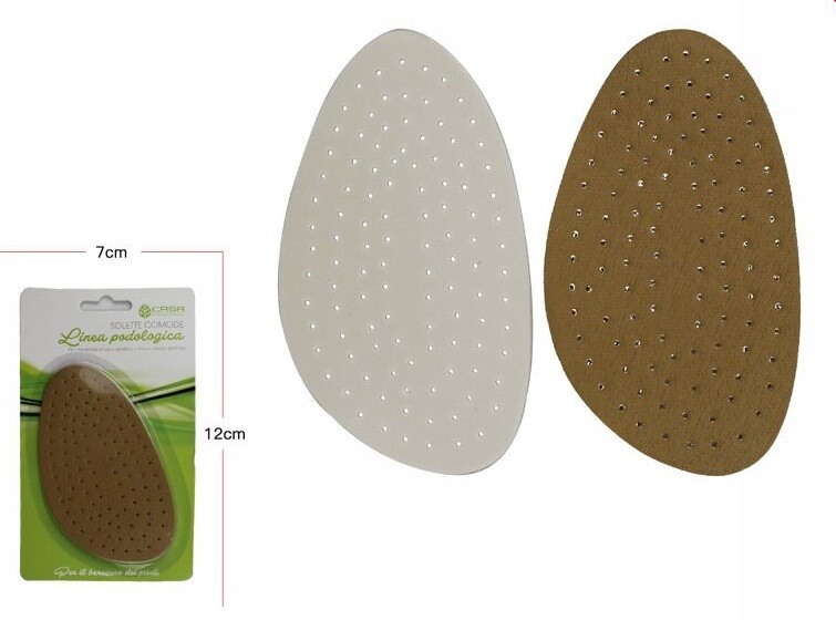 Coppia Solette 2 Comode Tacco Cura Protezione Sottopiede Piedi 65169 dfh