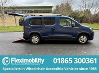 2021 Peugeot Rifter  1.2 Petrol Wheelchair Accessible Vehicle 5 Seats + Winch  M