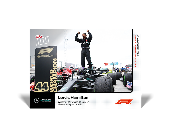 TOPPS F1 LEWIS HAMILTON ハミルトン 世界199枚限定 2023 Topps Chrome F1 #104 Lewis Hamilton Mercedes-AMG