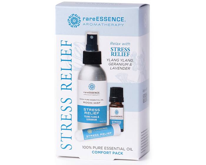 RAREESSENCE AROMATHERAPY STRESS COMFORT PACK- SOOTHE YOUR MIND!!! SALE!!!!