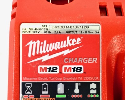 Milwaukee Charger M12, M18