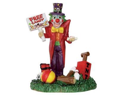 Lemax Spooky Town FREE CANDY CLOWN #32102 NRFB Halloween Carnival Village TNT *