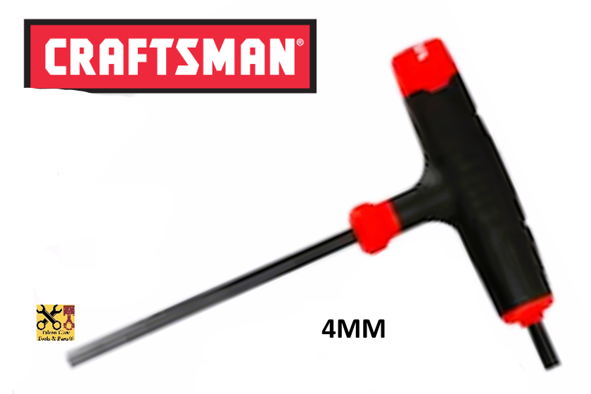 NEW CRAFTSMAN T-THROUGH HANDLE HEX KEY ALLEN SAE / METRIC CHOICE OF SIZE OR SET