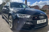2018 Audi A3 S3 TFSI Quattro Black Edition 5dr S Tronic HATCHBACK PETROL Automat