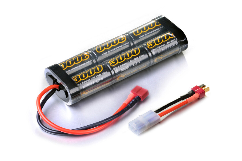 CS-Electronic - Racing Akku 7,2V 3000 mAh NiMh Akku Stick Pack 6 Zellen