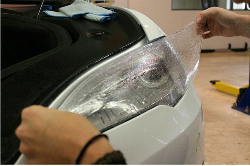 12''x48" Car Clear Headlight protector Film Bumper Lamp Protection Wrap