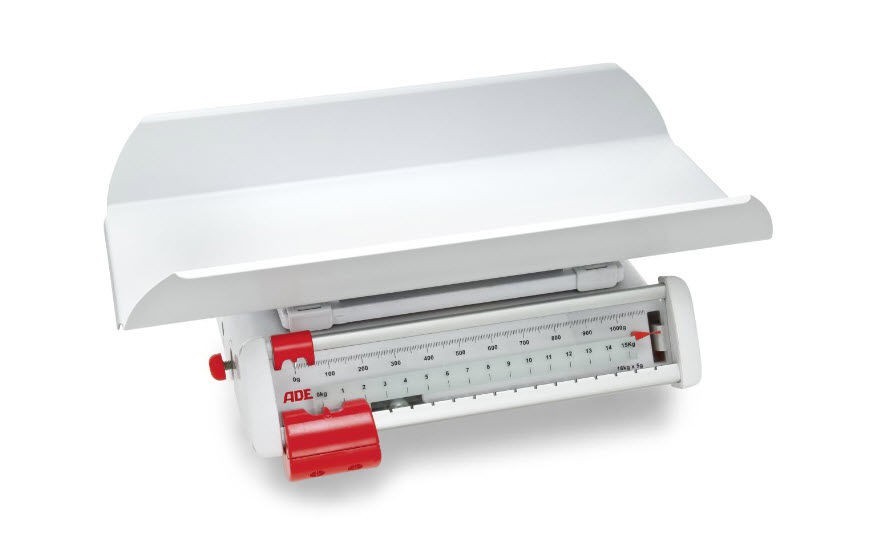 Ade M116800 Babywaage Präzisions-Waage Stillwaage Kinderwaage Tierwaage Metall