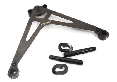 Precision CNC Machined Rear Body Posts & Mount Set for Losi 1/10 22S Drag