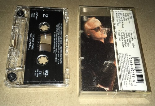 lot of  Geoge Jones cassette tapes! Walls Can Fall - Merle Haggard Tammy Wynette