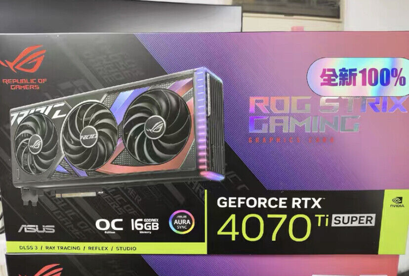 ASUS ROG STRIX GeForce RTX 4070 Ti SUPER 16GB GDDR6X GAMING ASUS ROG STRIX GeForce RTX 4070 Ti SUPER 16GB GDDR6X GAMING
