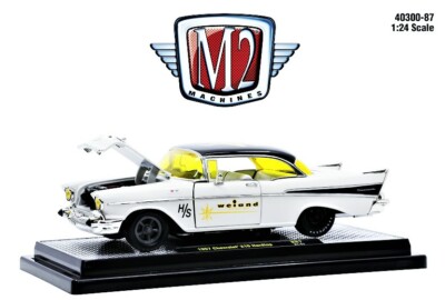 2021 M2 Machines WEIAND 1957 Chevrolet 210 Hardtop 1/24 R87 21-11 CHEVY