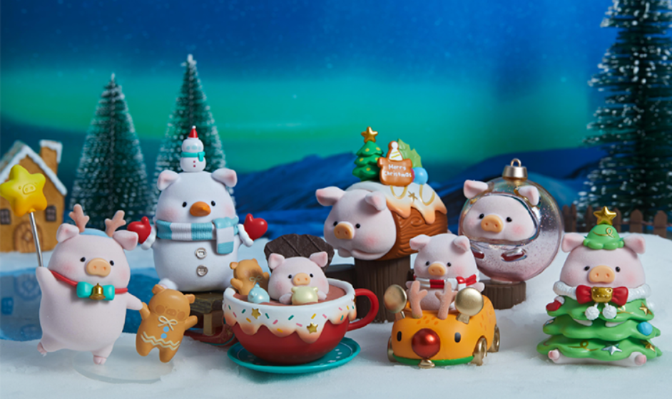 TOYZEROPLUS×CICI`S STORY 子豚LULU クリスマスランドシリーズ