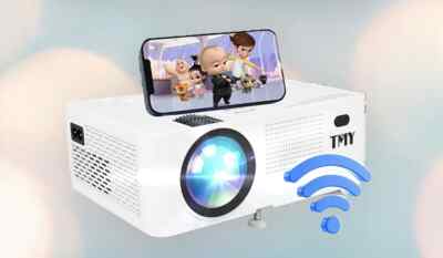TMY V58 Projector - 16:9 1080P Display
