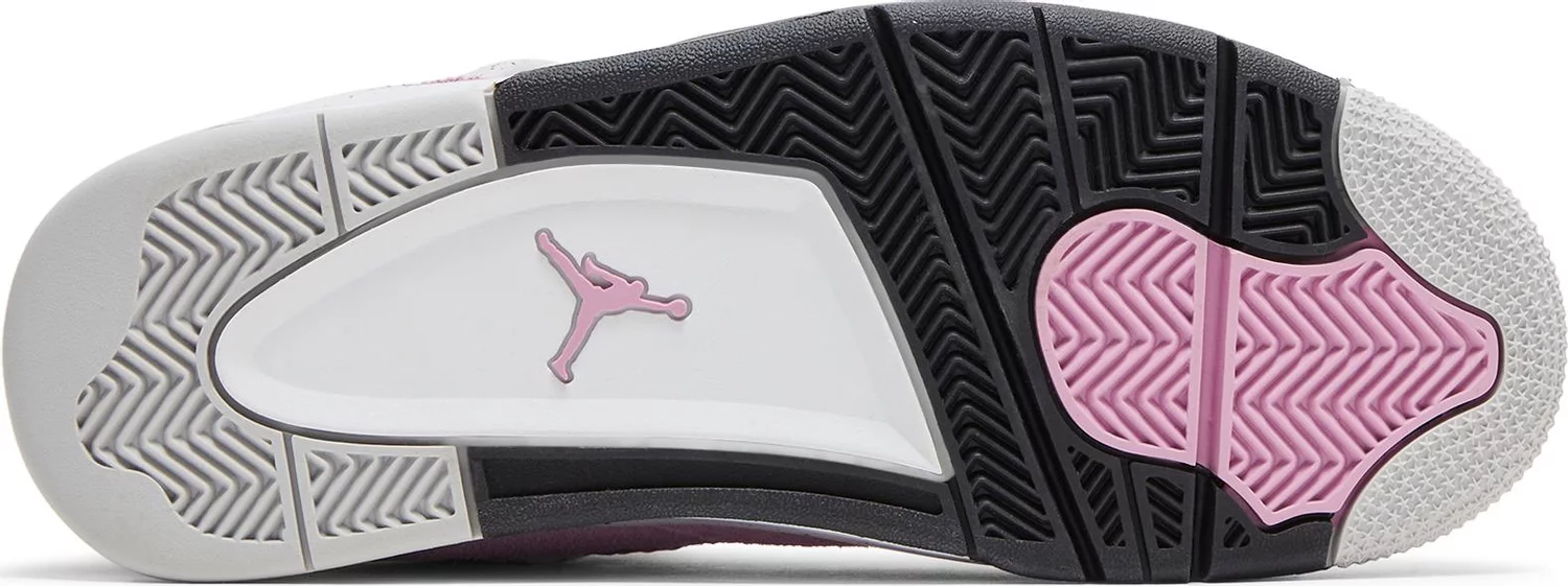 Pre-owned Jordan Women Air  4 Retro Orchid Style Aq9129-501 Size 10 In Purple