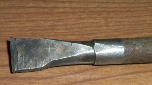 Four Tools 1 MAYHEW Punch 1 Larger Punch 2 Chisels See Photos