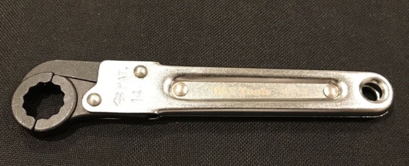 T&E Tools 6114 - 14mm Ratchet Tube Flare Nut Wrench Spanner