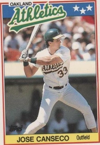 1988 Topps United Kingdom Minis - Jose Canseco #10