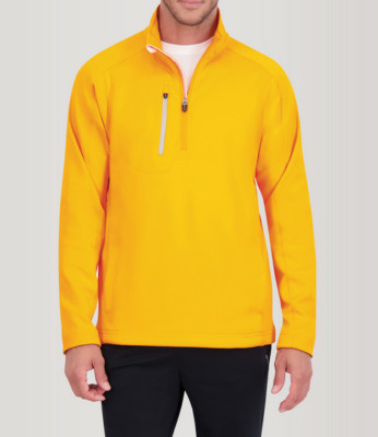 New Zero Restriction Z500 1/4 Zip Pullover Tenn Orange L330