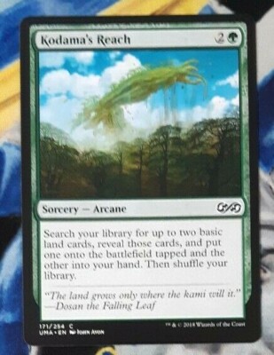 Kodama's Reach MTG Ultimate Masters Common Green Sorcey Pack Fresh NM-M x1