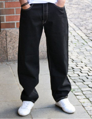 Picaldi Jeans Zicco 472 WHITELINE Sonderposten black neu schwarz mit Ziernaht