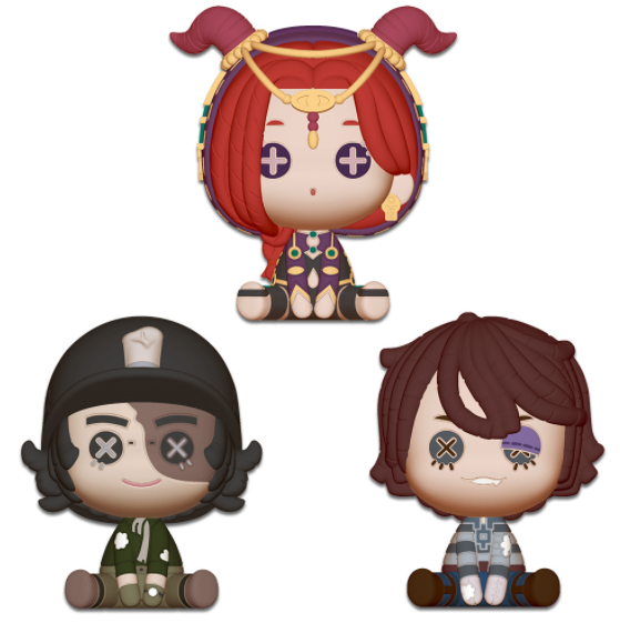 第五人格　IdentityV 　一番くじPUNY BEANSフィギュア5点セット 第五人格 IdentityV 一番くじPUNY BEANSフィギュア5点セット