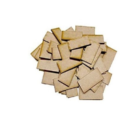 Rectangle Bases Laser Cut MDF Many Sizes FAST SHIPPING US SELLER Craft Blanks