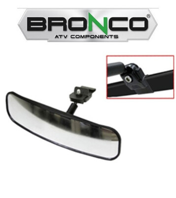 Bronco Rear View Mirror Pro Fit Roll Cage Mount Kit Wide Angle General 1000 ALL