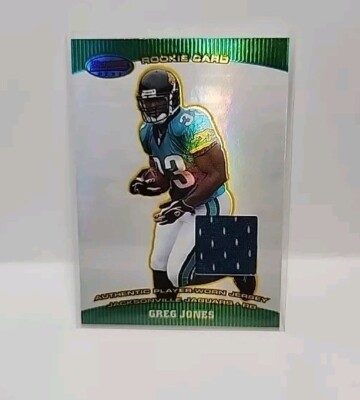 2004 Bowman's Best #111 Greg Jones JSY RC
