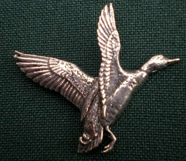 Wildente Anstecknadel Pin B12 Rissing Mallard