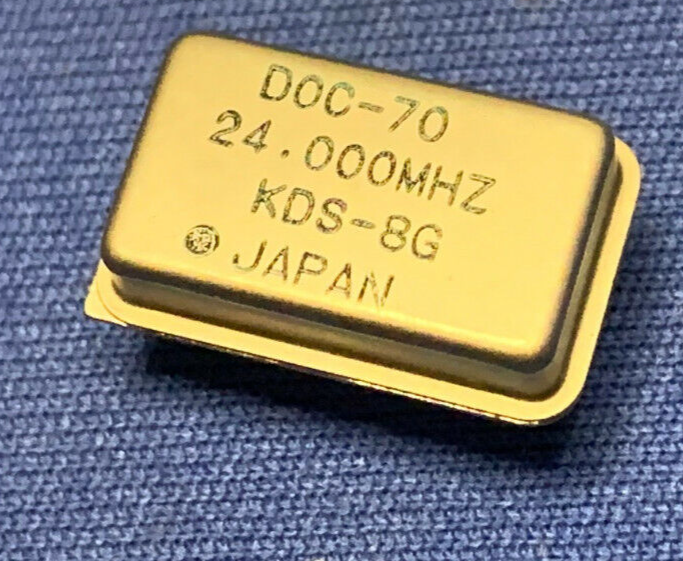 DOC70-24.000MHz KDS Crystal Oscillator 24MHz NEW LAST ONES DOC70-24.000MHz KDS Crystal Oscillator 24MHz NEW LAST ONES