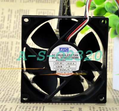 new AVC DF0802512SEMN 8025 12V 0.13A Quiet 8cm computer case fan