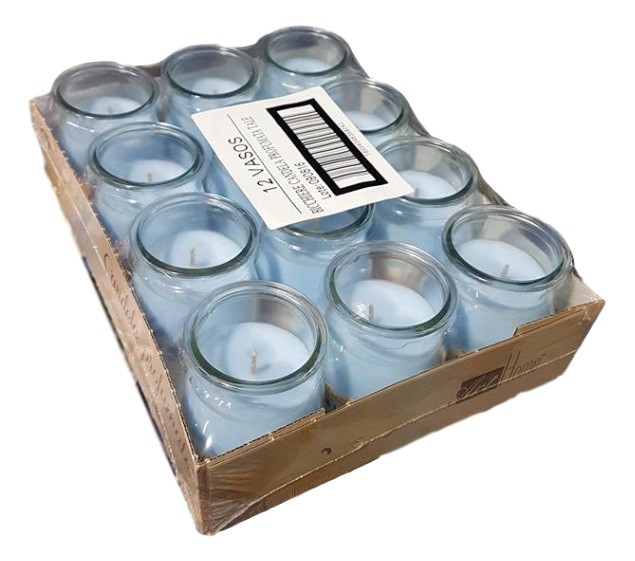 Set 12 Pezzi Bicchiere Candela Profumata Tale Mare Relax Casa Ambiente dfh