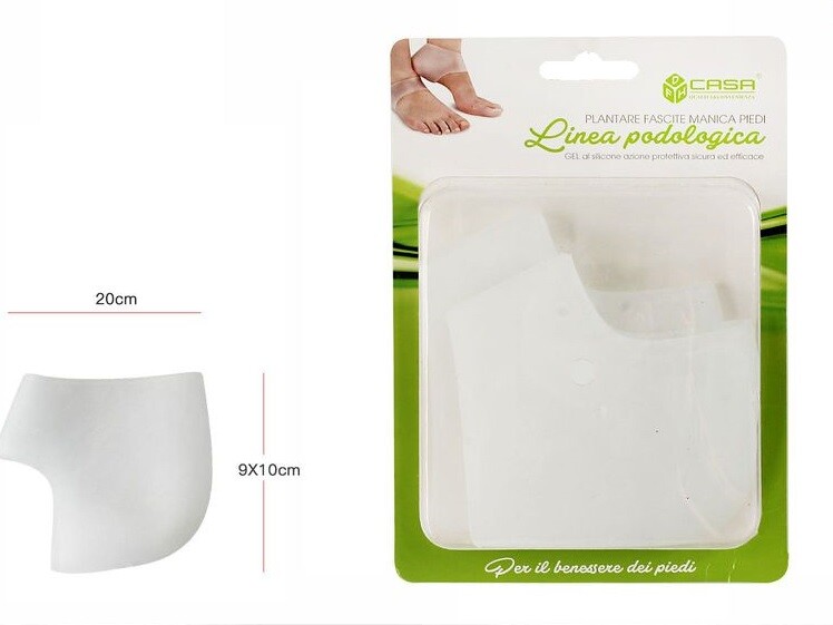 Coppia Plantari Fasce Silicone Caviglie Cura Protezione Pianta Piedi 66772 dfh