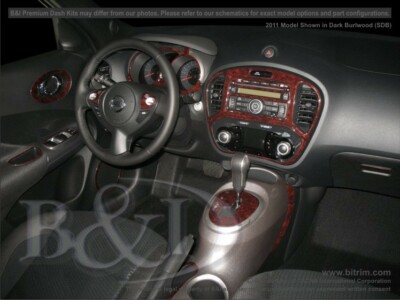 Dash Trim Kit for NISSAN JUKE 15 16 17 carbon fiber wood aluminum