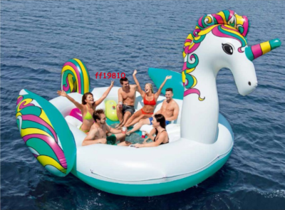 6 12 Person Unicorn Big Float Island Giant Tianma Cartoon Water