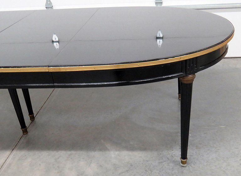 Maison Jansen Directoire Style Bronze Mounted Dining Table