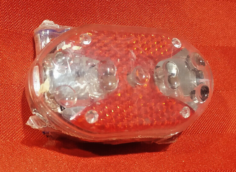 Front Or Rear Led Light 2 X Aaa Batteries Included - Brand New!
