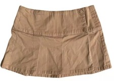 guess pleated mini skirt