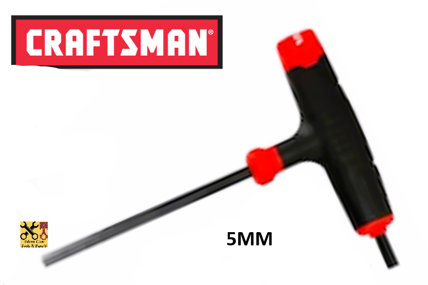 NEW CRAFTSMAN T-THROUGH HANDLE HEX KEY ALLEN SAE / METRIC CHOICE OF SIZE OR SET