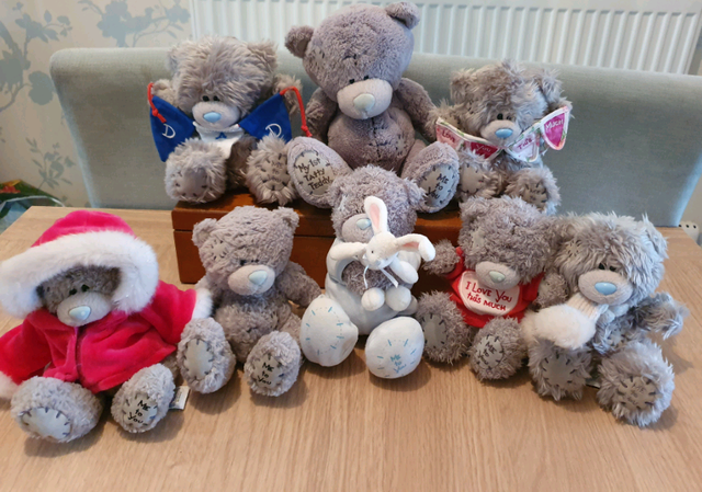 Tatty Teddy Me To You X 8 Different Bears 10 The Lot In