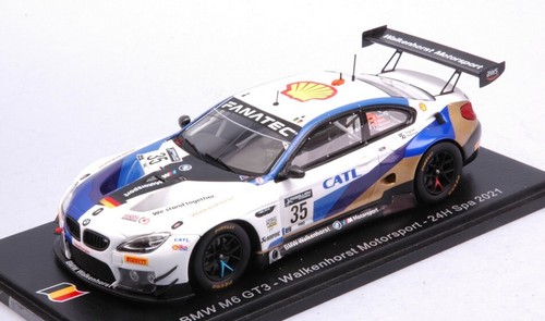 Model Car Auto Scale 1:43 Spark Model BMW M6 GT3 24H Spa
