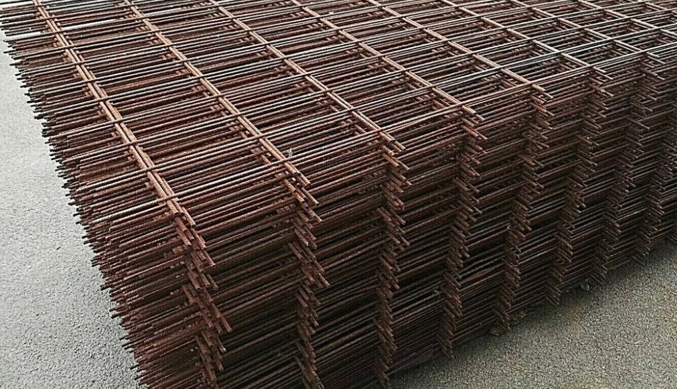 6mm & 10mm High Tensile Steel Reinforcement Fabric Mesh Sheet 2000mm x