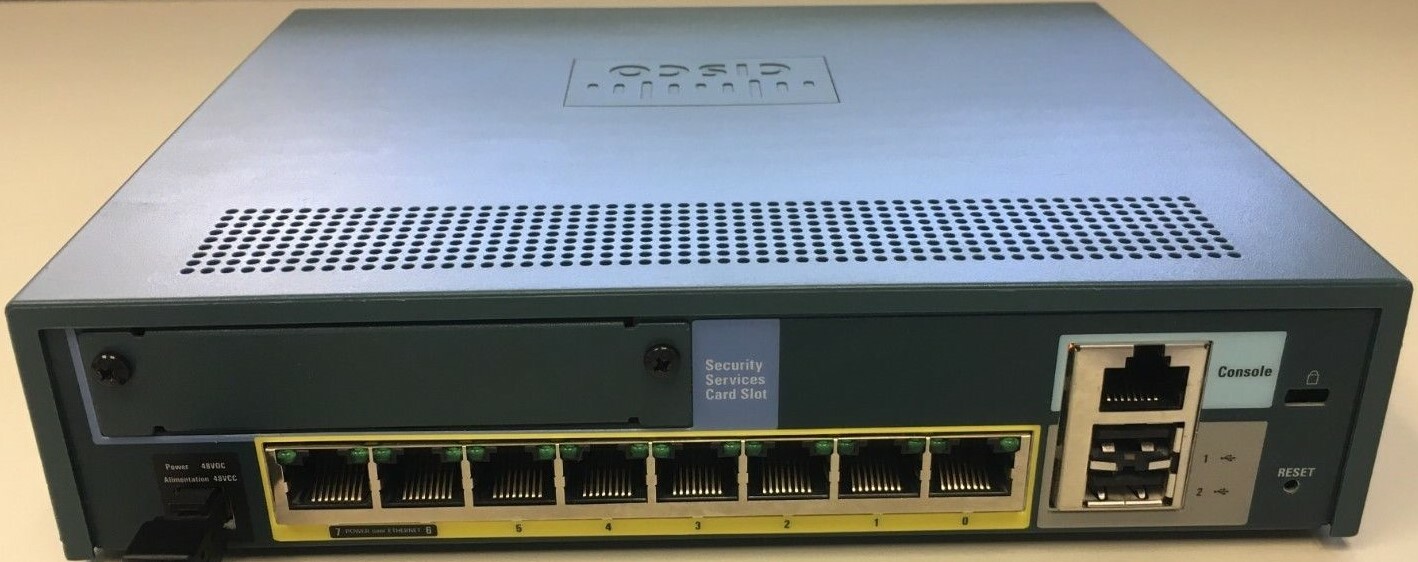 Cisco ASA 5505 v12 Adaptive Security Appliance with NEW Power Adapter + Licence