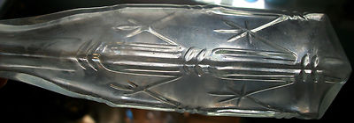 CROSS PATTERN TYPE PERFUME COLOGNE OR COLOGNE 1875 NEAT FIGURAL DESIGN