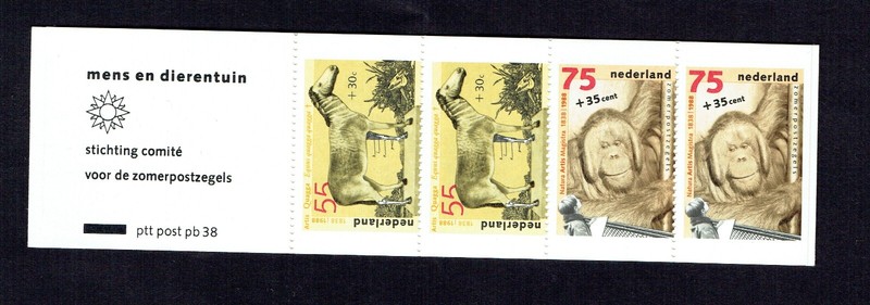 Niederlande Markenheftchen Pb 38, Postfrisch