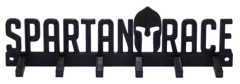 Spartan Race Obstacle Course Medal Display Holder Hanger Rack Trifecta Organizer