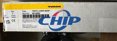 TURCK   TBDP-L2-8DIP-8DOP   6814002 PROFIBUS-DP I/O MODULE in IP67/69K NEW  DHL
